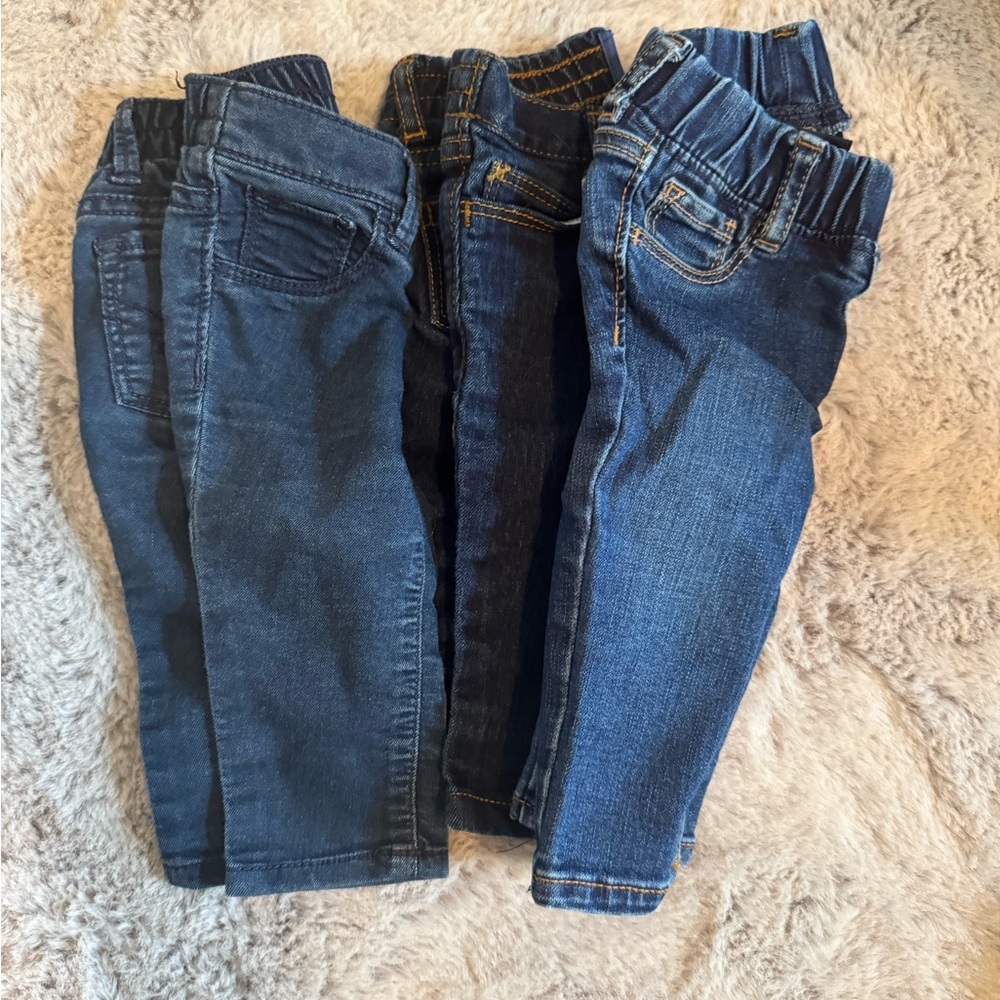 Kids Denim Jeans Set - Blue